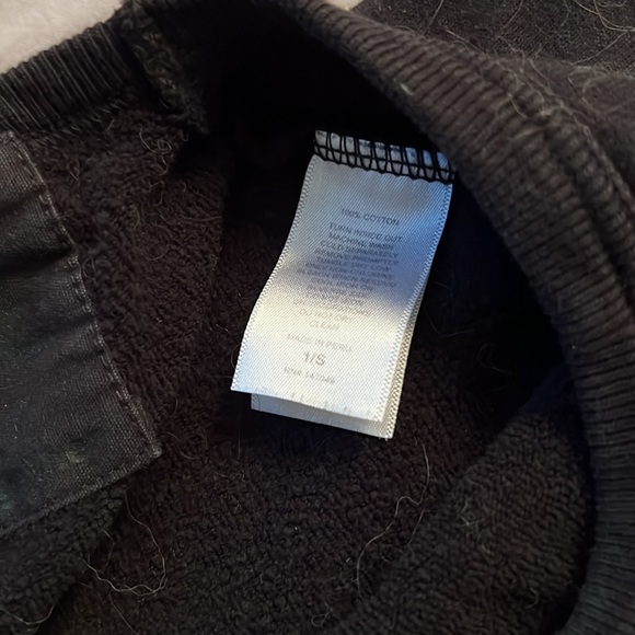 Freecity black we are all broken hearted sweatshirt - Picture 3 of 5